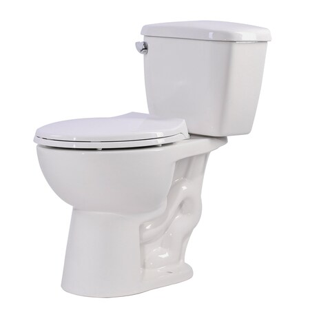 Anzzi Author 2-piece 1.28 GPF Single Flush Elongated Toilet in White T1-AZ063